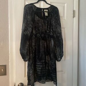 Mini dress black/ grey